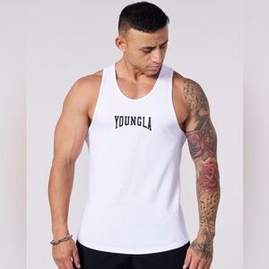 YoungLA white tank top size M BNWT